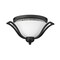 Z-Lite Lagoon 3 Light Ceiling, Matte Black & Matte Opal 703F3-MB - alternate 3